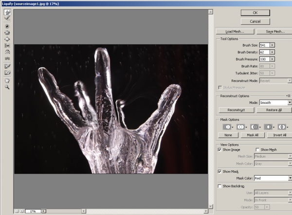 Creation of Hand: Step 2